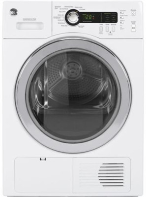 GE 24'' White Ventless Condenser Electric Dryer - DCCH480EKWW