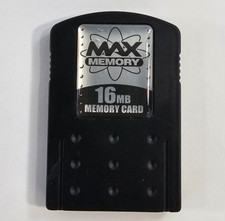 MAX Memory 16MB Memory Card for PlayStation 2 - Tested and Working