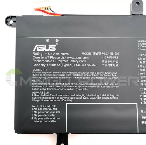 2025 Genuine Battery C41N1901 For ASUS ZenBook Pro Duo UX481 UX481FA UX481FL NEW - Picture 3 of 3