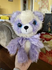 Scruff a luvs purple panda plush