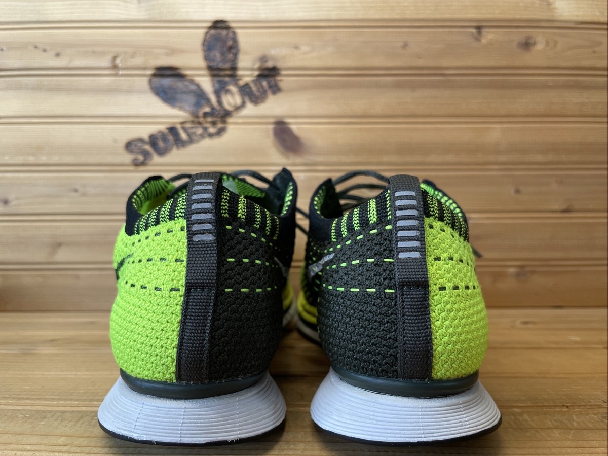 OG 2012 Nike Flyknit Racer VOLT Sample USA Olympic Trainer sz