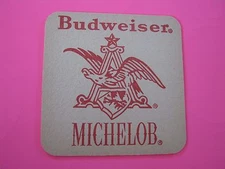 Beer Coaster - Anheuser-Busch Logo Budweiser Michelob