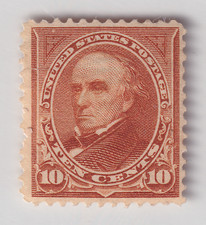 US Scott #283 10c Daniel Webster VF/XF Sound Stamp. MOG. CV $150
