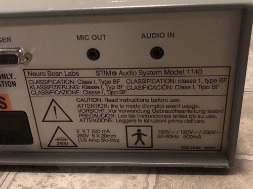 Neurosoft Neuro Scan Stim Audiosystem 1105 - Bild 8 von 8