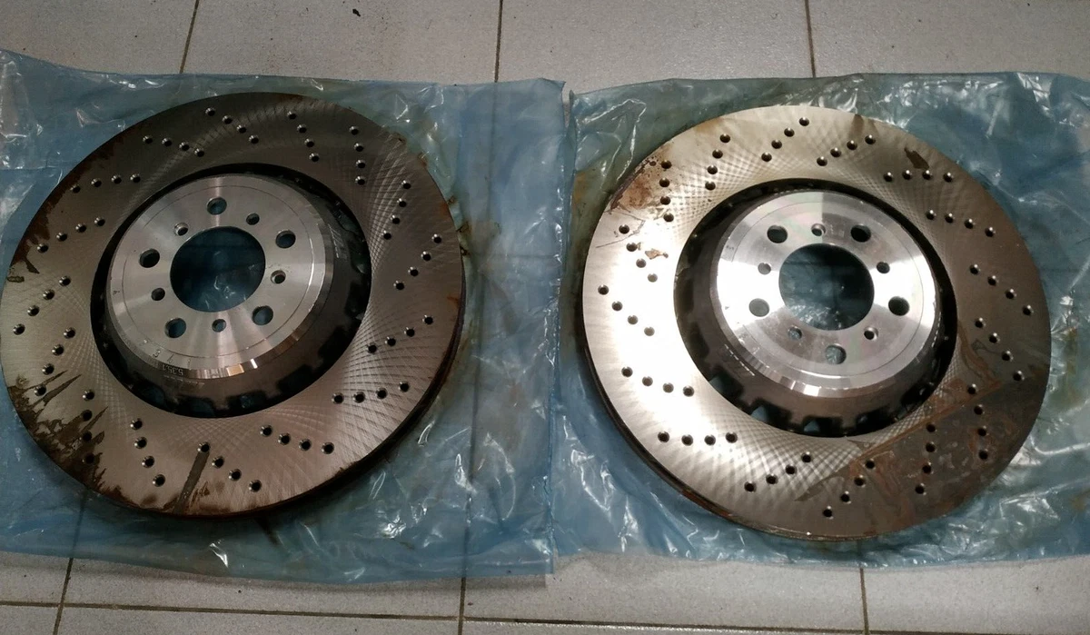 BMW F87 M2 brake discs front PERFORMANCE L+R NEW GENUINE  