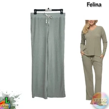 NWOT Felina Women's L Serena Soft Lounge Pant 900828