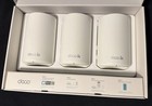 TP-LINK Deco XE75 AXE5400 Wi-Fi 6E Router Mesh System - White (3-Pack) 840030707148