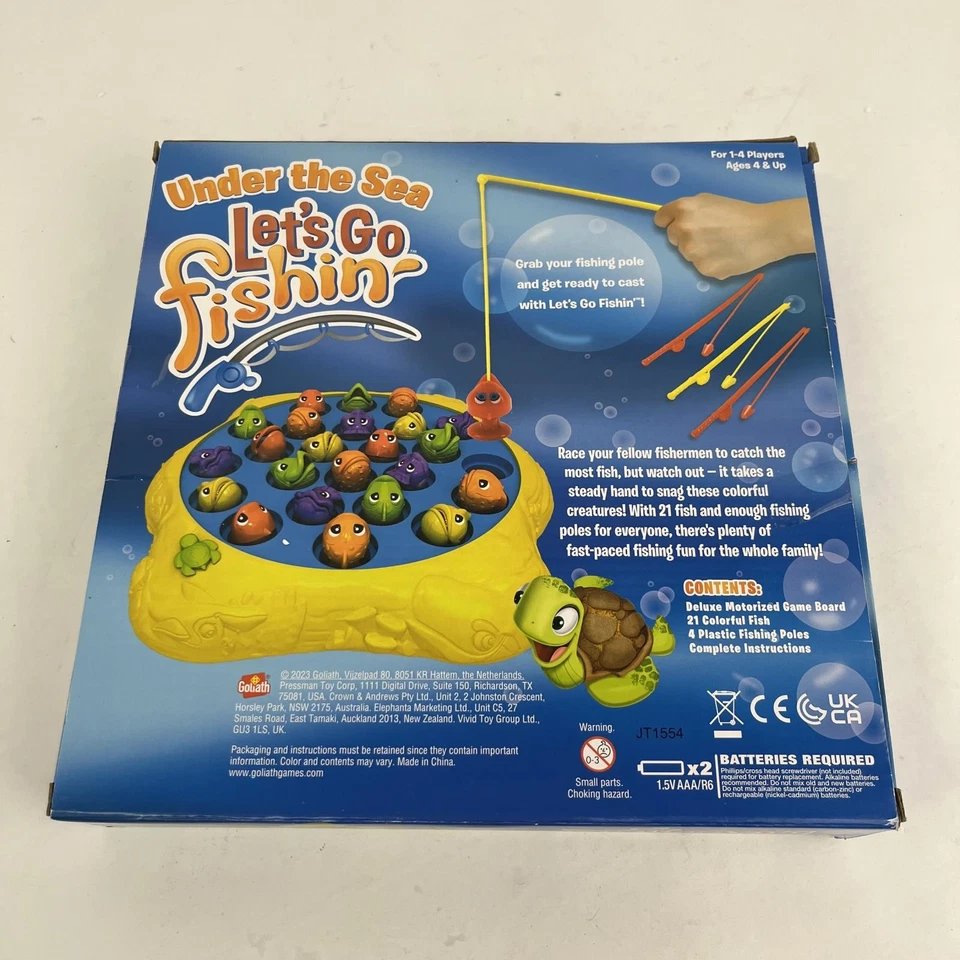 2023 Goliath Under the Sea Let's Go Fishin' Children's Game - Image 2 of 4