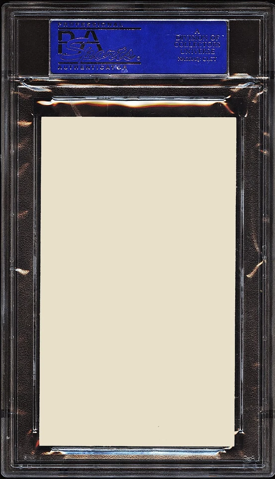 Pie Traynor Signed Autographed Index Card Encapsulated PSA/DNA GEM MINT 10 - Image 2 of 2