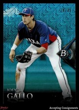 2014 Bowman Platinum Chrome Prospects Japan Fractor Joey Gallo ROOKIE 07/35