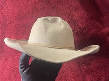 Vintage Always on Top Western 100% Virgin Wool Cowboy 7 1/8” Hat