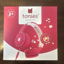 Tonies 10002561 Headphones, Foldable On-Ear Headphones for Toniebox, Pink