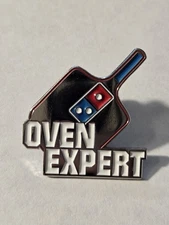 Domino's Pizza "Oven Expert" ENAMEL Hat Pin, Shirt Pin 🍕 