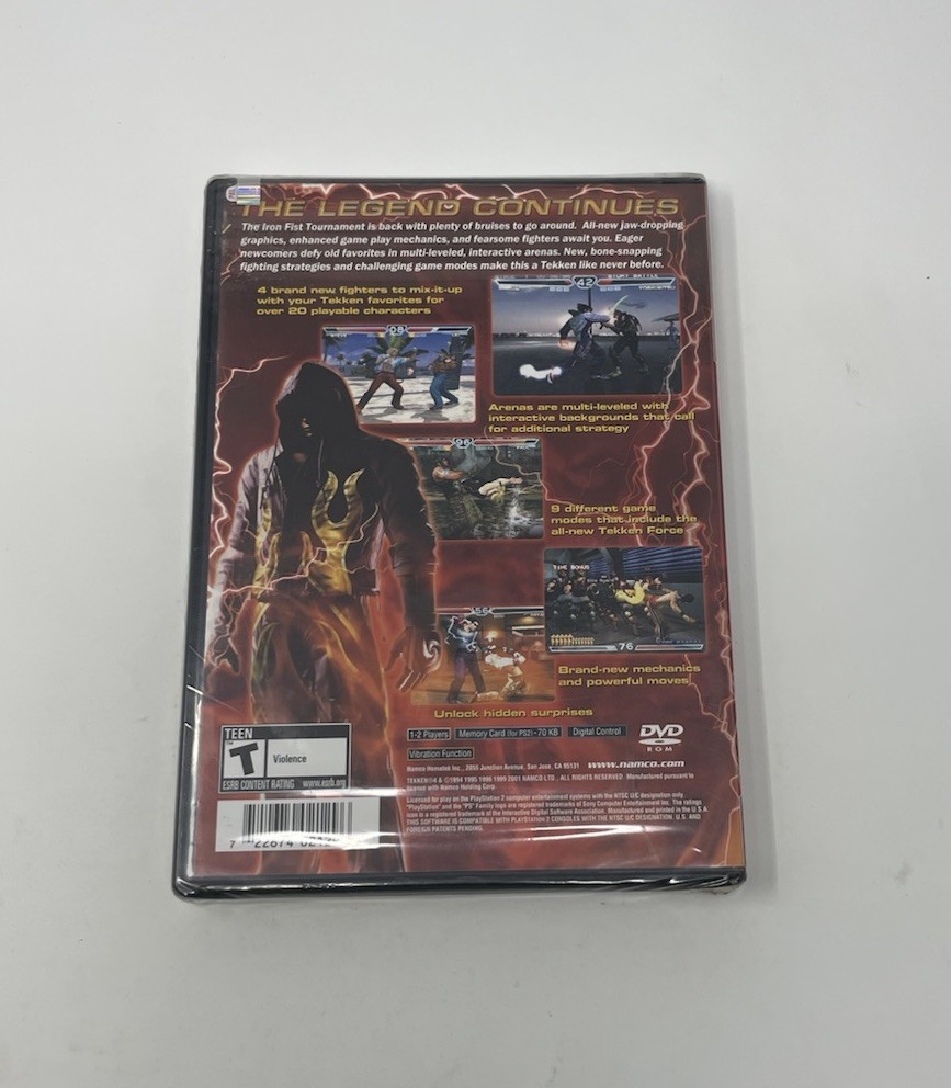 Tekken 4 (Sony PlayStation 2, 2002) for sale online | eBay