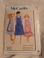 McCalls M8318 Ruffle Strap Dress & Blouse  80's Retro Sewing Pattern sz 6-14 New