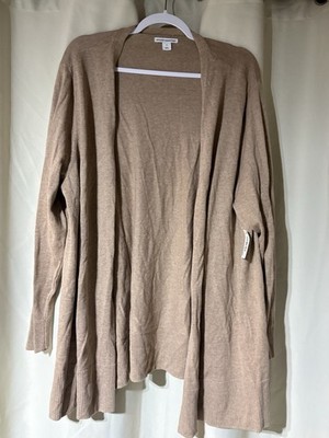 Amazon Essentials Brown Cardigan Sz 3X NWT