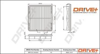 Dr!Ve+ DP1110.10.0412 Luftfilter Luftfiltereinsatz FüR Chevrolet FüR Daewoo