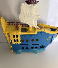 Mattel Jake & Neverland Pirates Capitan Uncino Barca Disney Mighty Colossus Disney