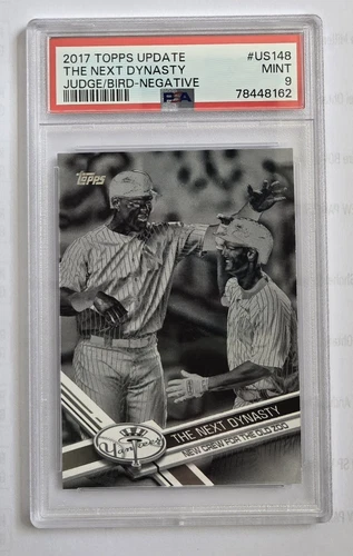 2017 Topps Update Negative Aaron Judge The Next Dynasty #US148 PSA 9