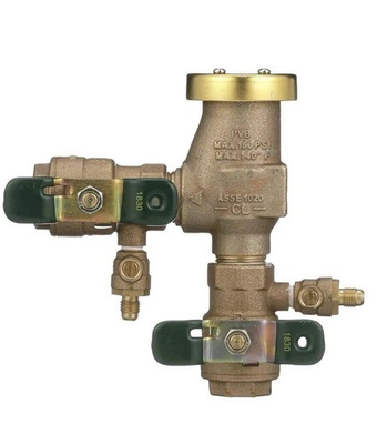 #ad Watts 3 4quot; Bronze Anti Siphon Pressure Vacuum Breaker Quarter Turn Shutoff $90.00