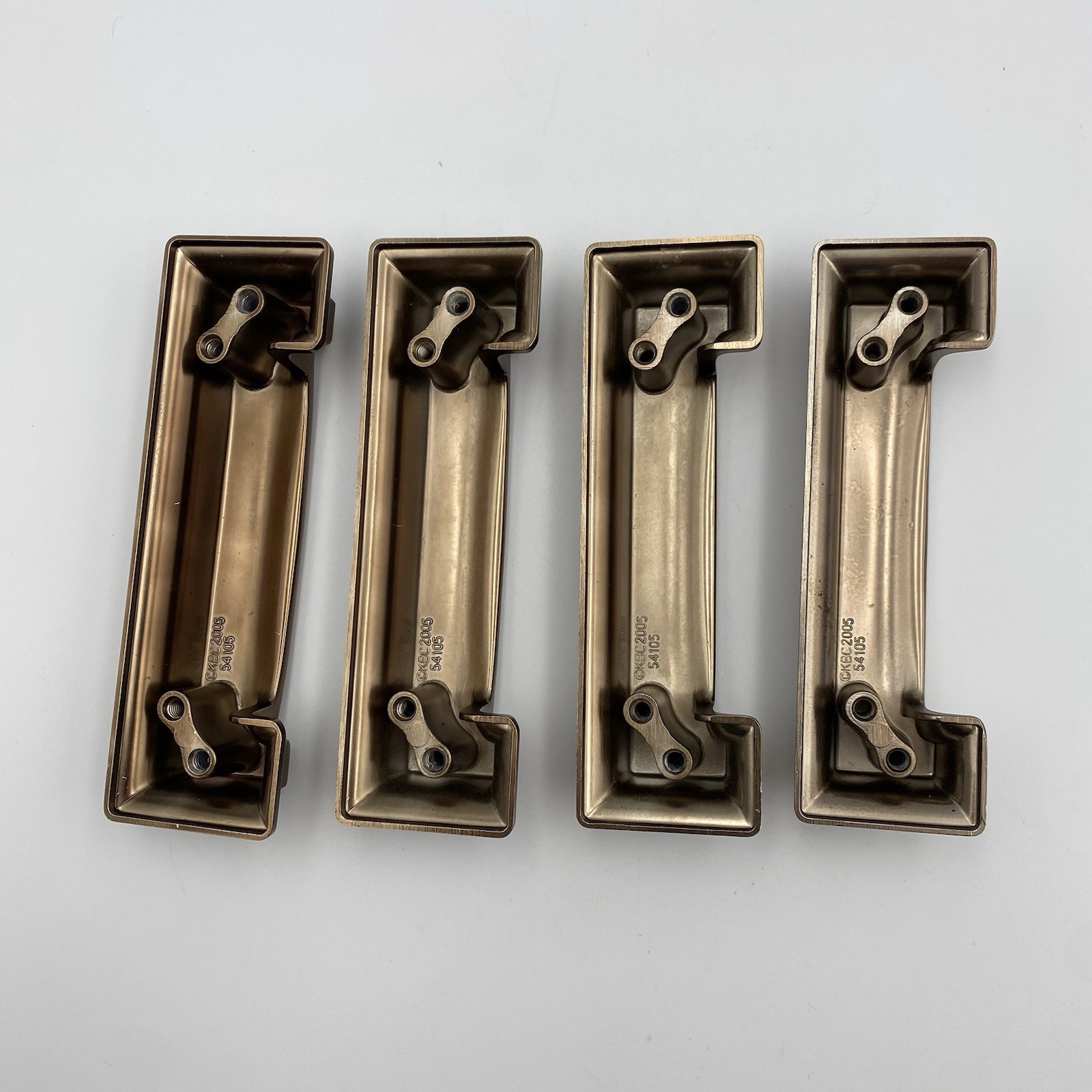 Amerock Appoint 3" or 3-3/4" Center Champagne Bronze Cabinet Cup Pull Lot of 4
