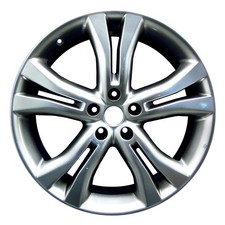 20x7.5 Painted Medium Smoked Hypersilver Wheel Fits 2009-2014 Nissan Murano 20x7.5 Painted Medium Smoked Hypersilver Wheel Fits 2009-2014 Nissan Murano