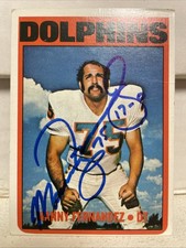 Manny Fernandez -Utah- Miami Dolphins Autographed Rookie Card