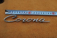 Toyota Corona 1970s Genuine Used Alloy Emblem Classic Car Part