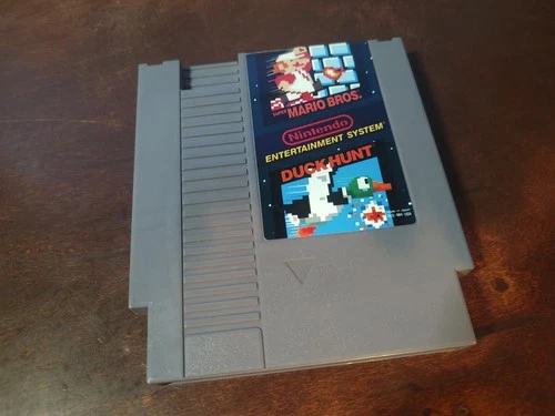 New ListingSuper Mario Bros Duck Hunt (Nintendo Entertainment System 1985) CLEAN Tested NES