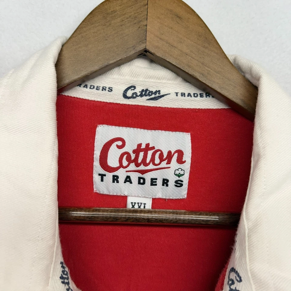 Винтажная мужская рубашка регби Уэльса 2XL красно-зеленая с вышивкой хлопок для торговцев 90-е - Изображение 4 из 4