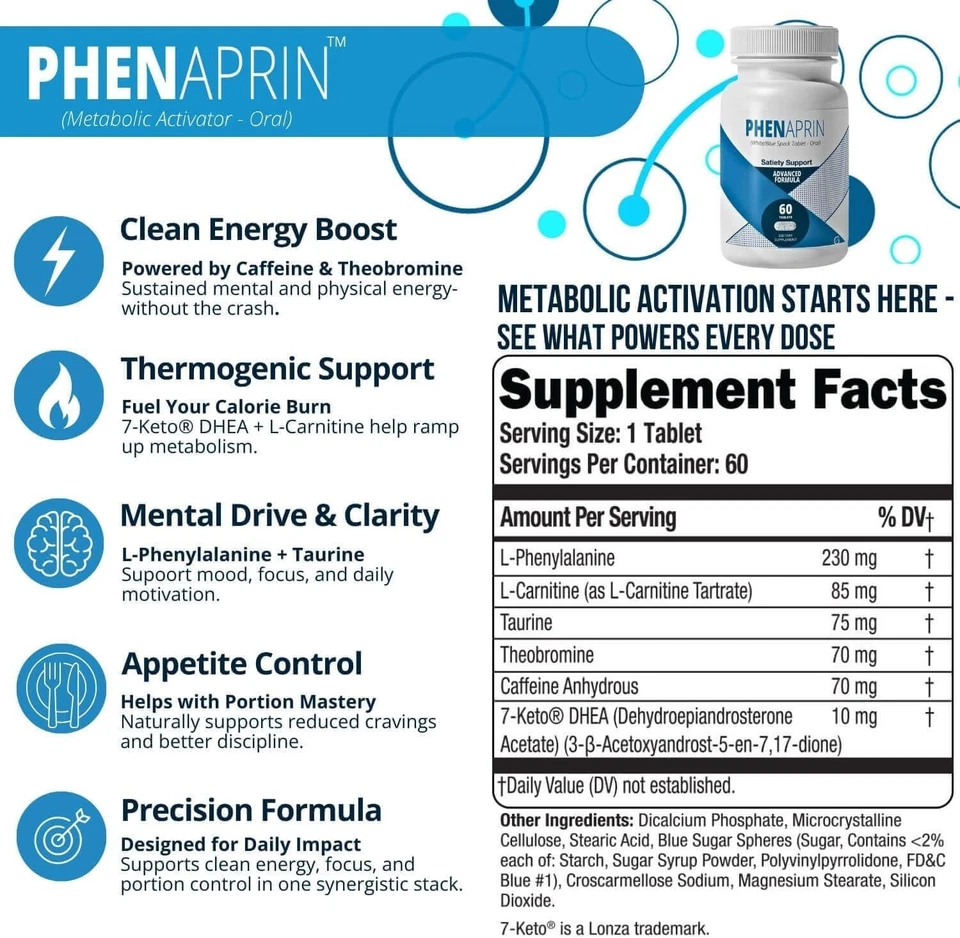 Sustained-Release Energy & Appetite Control System - Keto-Friendly 60 Tablets - Image 4 of 4