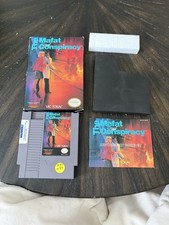 Nintendo NES Game The Mafat Conspiracy CIB Complete In Box 
