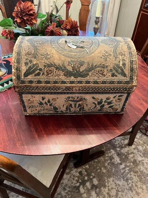 Paper & Papier Mache Antique Primitive Boxes for sale | eBay