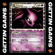 Espeon - 81/90 - Prime - HGSS Undaunted - Pokemon Card - HP