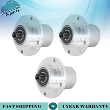 3Pcs Deck Spindle for Hustler 783506 FasTrak Mini Z Super Mini