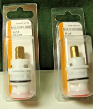Pack of 2 Glacier Bay Hot Stem Plastic Cartridge Assembly for 2-Handle Faucets