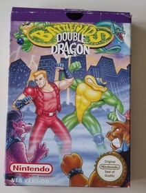 NES BATTLETOADS DOUBLE DRAGON ORIGINAL NINTENDO VIDEO GAME, BOX  MANUAL UK 