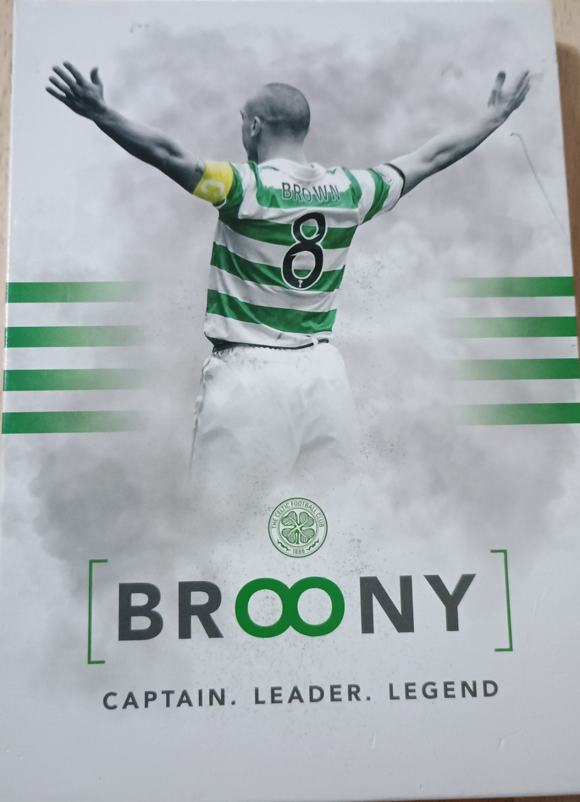 Broony Captain, Leader, Legend Glasgow Celtic DVD, BRAND NEW and FACTORY SEALED