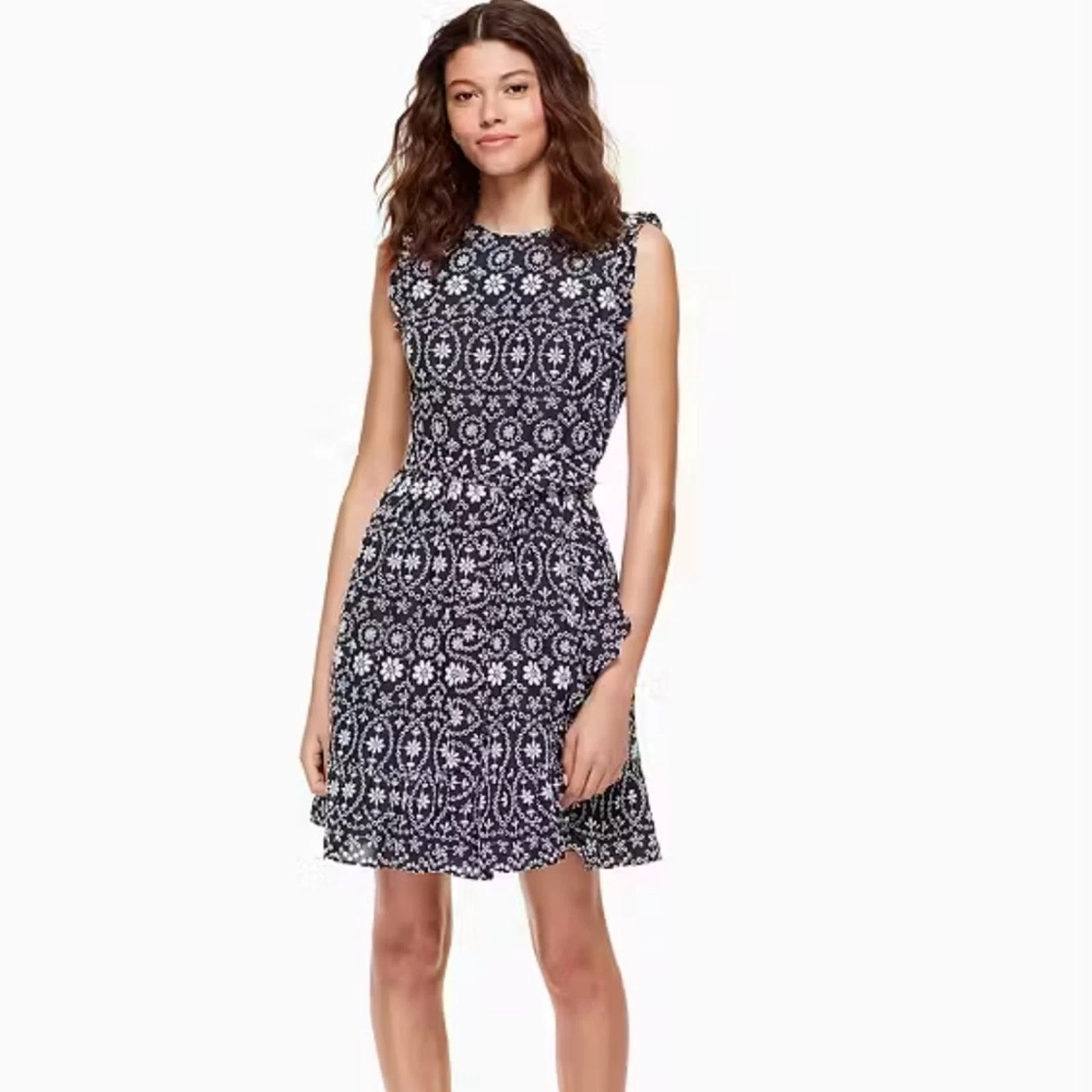 Vestito Kate Spade Shore Thing con occhielli taglia 2
