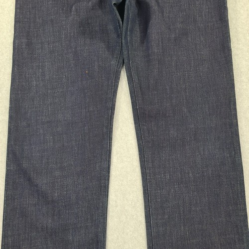 Armani Exchange J15 Denim Jeans Mens 34x32 Blue Relaxed Straight Dark Wash - Picture 3 of 24