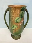 Tall, Beautiful Condition Roseville Pottery Fuchsia Green Vase 903-12