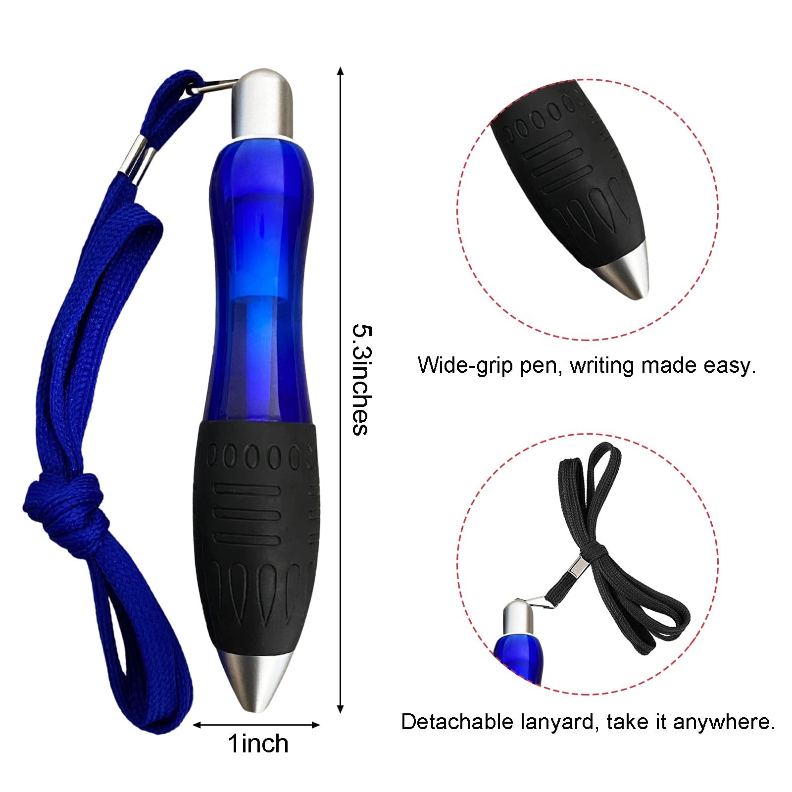 Pens Aids Writing For Tremor, Arthritis, Parkinson, Handicap, Carpal Tunnel