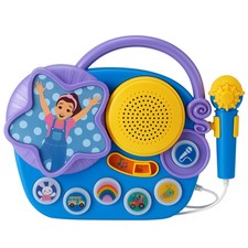 Ms Rachel Karaoke Microphone with Boombox for Fans of Toddler Toys, Kids Karaoke