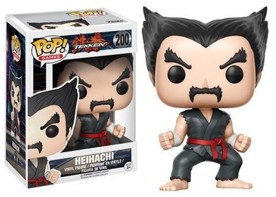 Funko Tekken POP! Games Heihachi Vinyl Figure #200 [Black Hair]