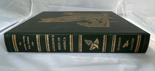 Large Easton Press Audubon’s Birds Of America Gold Embossed Limited Edition - Picture 4 of 7