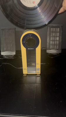 SONY ポータブル レコードプレーヤー PS-F5 Flamingo レコード