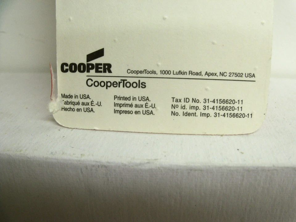 Triângulo de arquivo cônico fino Nicholson 4 1/2" nº 21890 Black Diamond Cooper EUA - Imagem 3 de 4