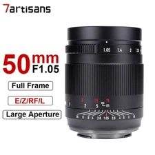 7artisans 50mm F1.05 MF Lens for Sony E Canon RF Nikon Z Panasonic/Leica/Sigma L