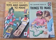  2 Vintage Ladybird Books Things To Make Toys And Games To Make Series 633 K9