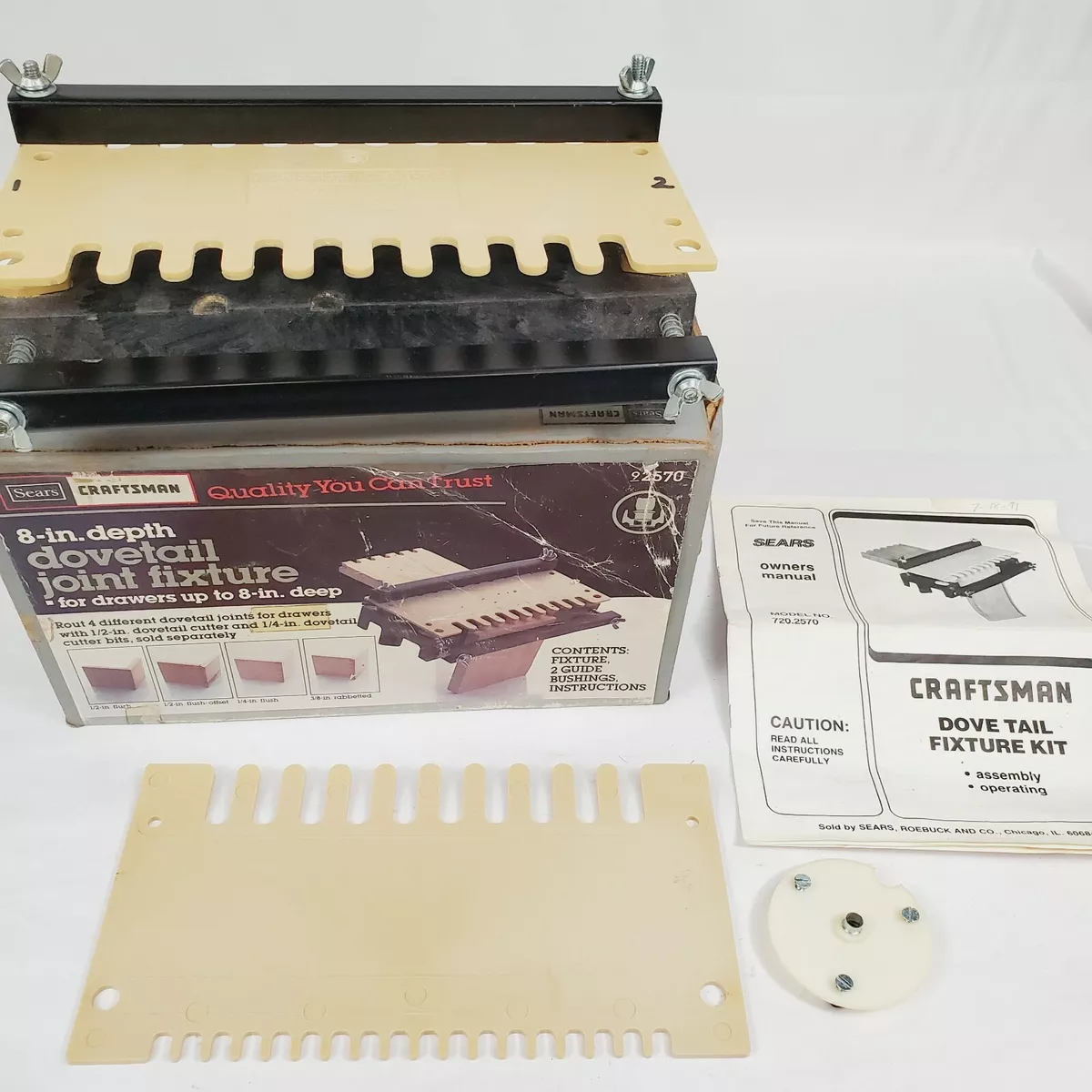Sears craftsman on sale dovetail jig
